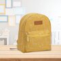Rucsac pentru copii, FreeON, Small animals, Cu doua compartimente, Cu bretele reglabile, Dimensiune 21 x 9 x 27 cm, Yellow - 4