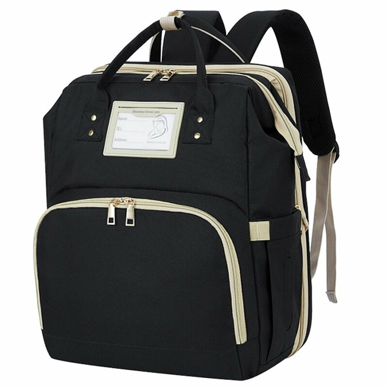 Bebumi - rucsac pentru mamici f extensibil (black)