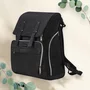 Rucsac pentru mamici, FreeON, Black Edition, Cu salteluta de schimbat scutece, Spatios, Cu buzunare laterale, Negru - 5