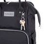 Rucsac pentru mamici, Petite&Mars, Jack, Cu 11 compartimente, Cu buzunare termice, Saltea de infasat inclusa, 30 x 42 x 15 cm, Albastru - 10