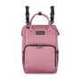 Rucsac pentru mamici, Petite&Mars, Jack, Cu 11 compartimente, Cu buzunare termice, Saltea de infasat inclusa, 30 x 42 x 15 cm, Dusty Rose - 7