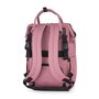Rucsac pentru mamici, Petite&Mars, Jack, Cu 11 compartimente, Cu buzunare termice, Saltea de infasat inclusa, 30 x 42 x 15 cm, Dusty Rose - 8