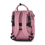 Rucsac pentru mamici, Petite&Mars, Jack, Cu 11 compartimente, Cu buzunare termice, Saltea de infasat inclusa, 30 x 42 x 15 cm, Dusty Rose - 8