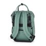 Rucsac pentru mamici, Petite&Mars, Jack, Cu 11 compartimente, Cu buzunare termice, Saltea de infasat inclusa, 30 x 42 x 15 cm, Misty Green - 4