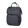 Rucsac pentru mamici, Petite&Mars, Jack, Cu 11 compartimente, Cu buzunare termice, Saltea de infasat inclusa, 30 x 42 x 15 cm, Ultimate Grey - 1