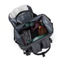 Rucsac pentru mamici, Petite&Mars, Jack, Cu 11 compartimente, Cu buzunare termice, Saltea de infasat inclusa, 30 x 42 x 15 cm, Ultimate Grey - 6