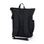 Rucsac pentru mamici, Petite&Mars, Jakob, Cu 8 compartimente, Cu buzunar termic, Saltea de infasat inclusa, 30 x 46 x 15 cm, Absolute Black - 4