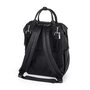 Rucsac pentru mamici, Petite&Mars, Jasper, Cu 12 compartimente, Cu buzunare termice, Saltea de infasat inclusa, 27 x 41 x 14 cm, Absolute Black - 4
