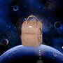 Rucsac pentru mamici, Petite&Mars, Jasper, Cu 12 compartimente, Cu buzunare termice, Saltea de infasat inclusa, 27 x 41 x 14 cm, Camel Beige - 2