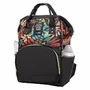 Rucsac pentru mamici, Simply, Cu multiple compartimente, FreeON, 25 x 16 x 40cm, Black - 4