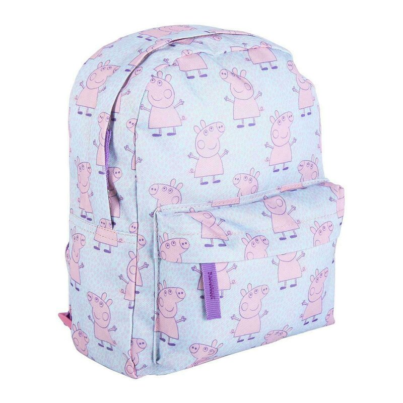 Cerda - rucsac peppa pig cu buzunar frontal, 9x20x27 cm