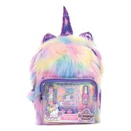 Rucsac Shimmer Paws Backpack & Beauty cu 1 lac de unghii, 1 luciu, 2 balsamuri de buze si accesorii Martinelia 30579
