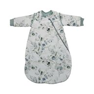 Black Friday - Reduceri Sac de dormit cu maneci detasabile, Bebe Stars, De iarna, Din bumbac certificat Oeko Tex Standard 100, Cu fermoar, 70 cm, 2.5 Tog, Nature Promotie