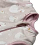Sac de dormit cu maneci detasabile, Bebe Stars, De iarna, Din bumbac certificat Oeko Tex Standard 100, Cu fermoar, 70 cm, 2.5 Tog, Swan - 4