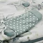 Sac de dormit cu picioruse si maneci detasabile, Bebe Stars, De iarna, Din bumbac certificat Oeko Tex Standard 100, Cu fermoar, 70 cm, 2.5 Tog, Nature - 4