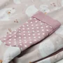 Sac de dormit cu picioruse si maneci detasabile, Bebe Stars, De iarna, Din bumbac certificat Oeko Tex Standard 100, Cu fermoar, 70 cm, 2.5 Tog, Swan - 6