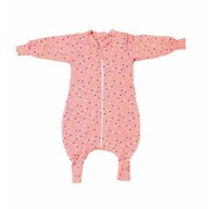 Kidsdecor - Sac de dormit cu picioruse si maneci Pink Star - 110 cm, 2 Tog - Iarna