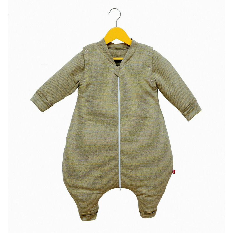 Sac de dormit cu picioruse si maneci, winkie-dinkie hello yellow, 70 cm, 3 tog - iarna