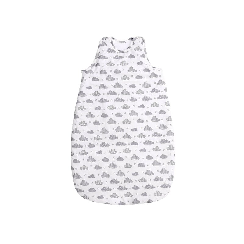 Lorelli - Sac de dormit de vara 100 cm bumbac ranforce White Clouds