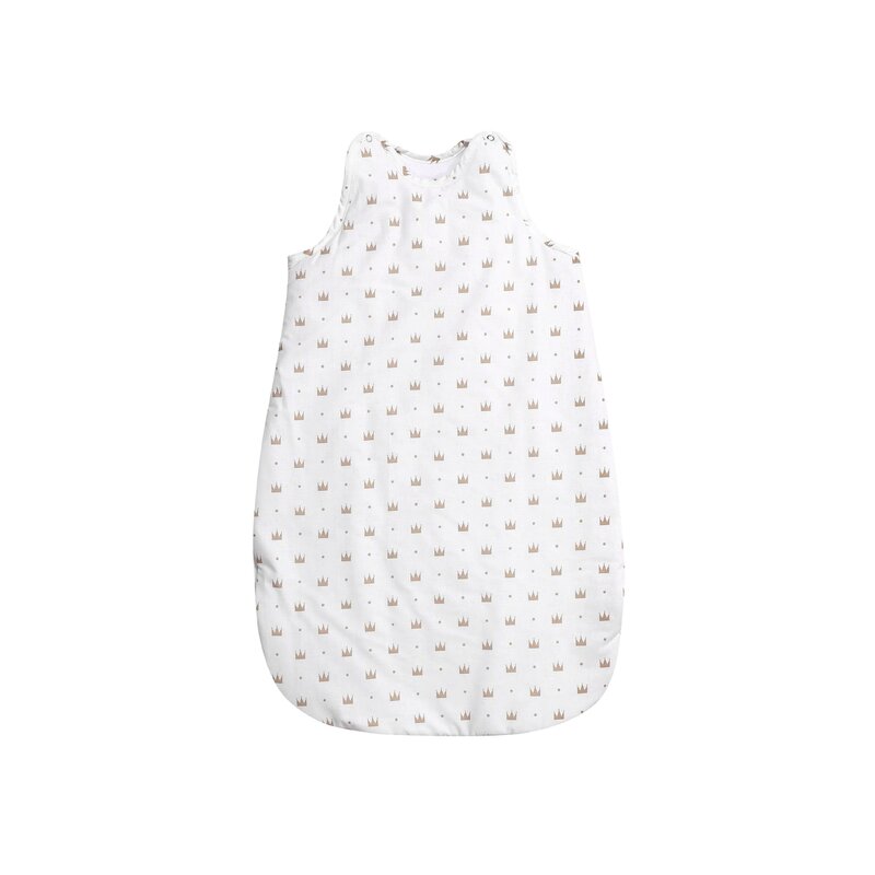 Lorelli - sac de dormit de vara 100 cm bumbac ranforce white crowns