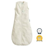 Sac de dormit, ErgoPouch, Jersey, 3-12 luni, 6-10 kg, TOG 0.2, Bumbac organic, Fermoar bidirectional, Lavabil la masina, Croiala slim fit, Certificat non-toxic, Premiat in Australia, Crem