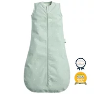 Sac de dormit, ErgoPouch, Jersey, 3-12 luni, 6-10 kg, TOG 0.2, Bumbac organic, Fermoar bidirectional, Lavabil la masina, Croiala slim fit, Certificat non-toxic, Premiat in Australia, Verde