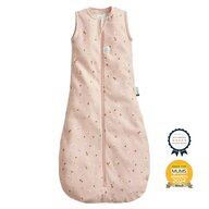 Sac de dormit, ErgoPouch, Jersey, 8-24 luni, 8-14 kg, TOG 1, Bumbac organic, Fermoar bidirectional, Lavabil la masina, Croiala slim fit, Certificat non-toxic, Premiat in Australia, Model musetel, Roz
