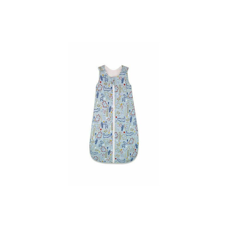Kidsdecor - sac de dormit, , iarna 2.5 tog circul animalelor bleu 110 cm