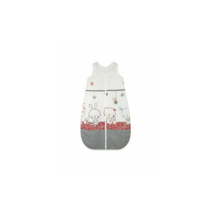Kidsdecor - sac de dormit fara maneci bucuria cadoului 85 cm din bumbac, 85x34 cm, 6-12 luni, tog 1.0