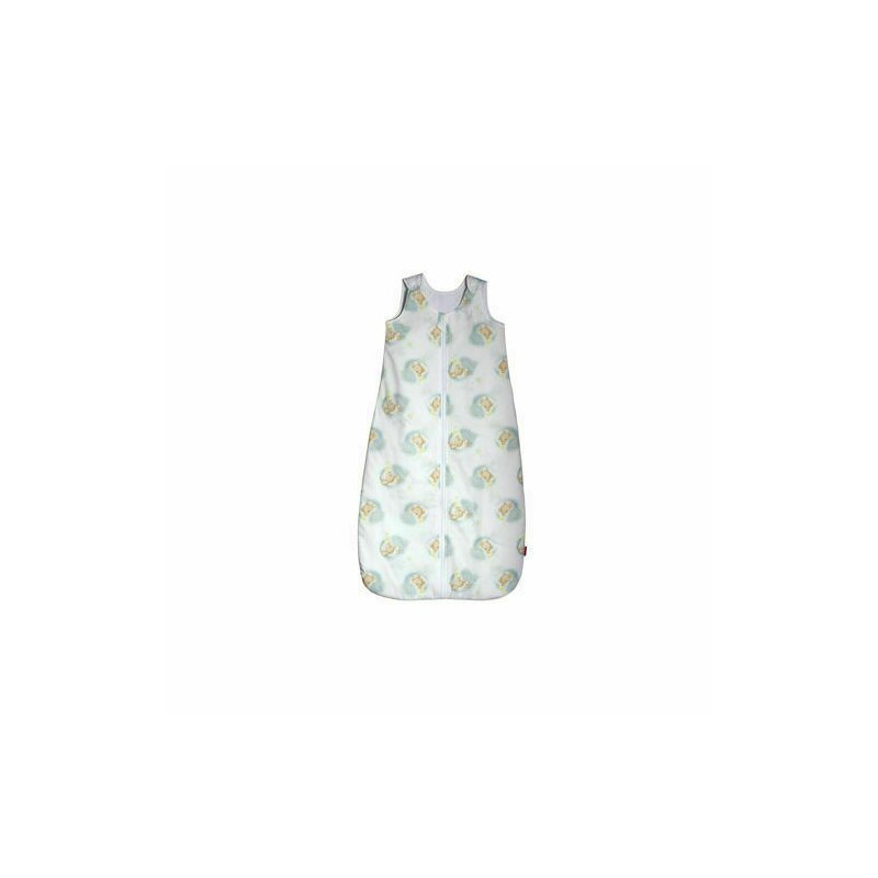 Kidsdecor - sac de dormit fara maneci blue bear's dream 85 cm din bumbac, 85x34 cm, 6-12 luni, tog 0.5