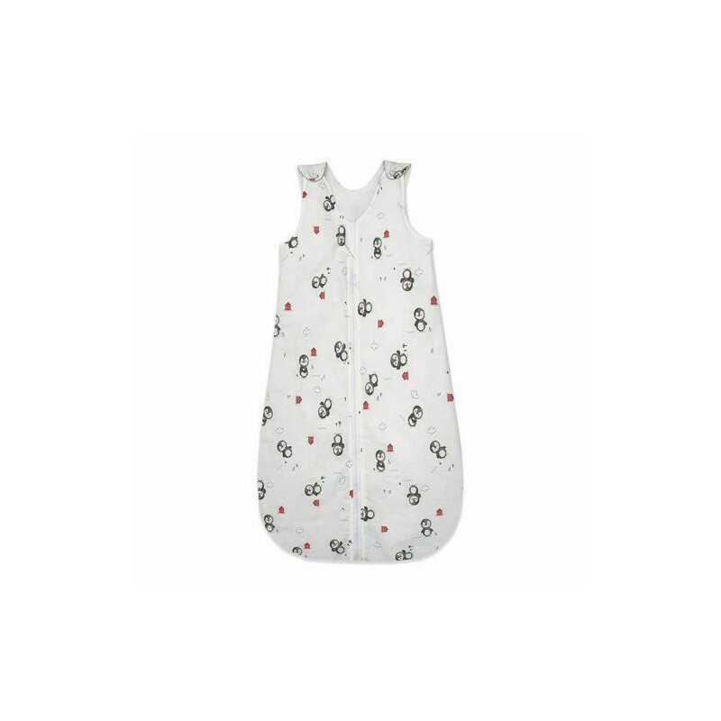Kidsdecor - sac de dormit fara maneci pingu 110 cm din bumbac, 110x38 cm, 18-36 luni, tog 0.5