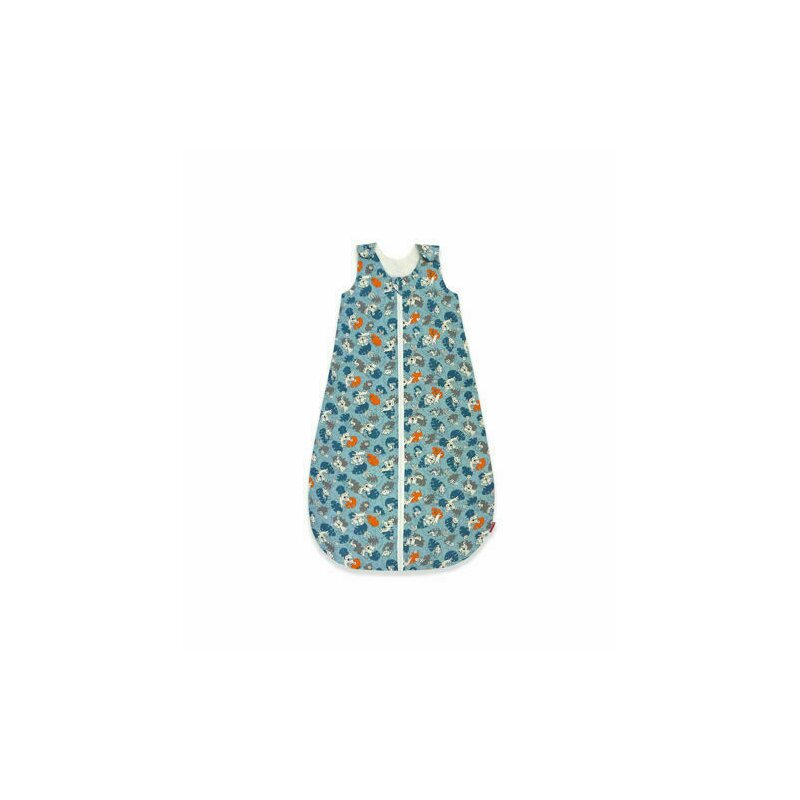 KidsDecor - Sac de dormit fara maneci Tiger Jungle 60 cm din Bumbac, 60x23 cm, 0-3 luni, Tog 0.5