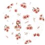 Sac de dormit, MimiNu, Cu picioruse, De iarna, Din bumbac certificat Oeko Tex Standard 100, Cu fermoar pe mijloc, 87 cm, 3 luni -  2.5 ani, 2.5 Tog, Design, Ducklings Powdery Pink - 3