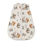 Sac de dormit, MimiNu, Pentru bebelusi, De iarna, Din bumbac certificat Oeko Tex Standard 100, Cu fermoar, 70 cm, 0 - 6 luni, 2.5 Tog, Time for fun