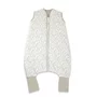 Sac de dormit, MimiNu, Premium, Cu picioruse, De iarna, Din bumbac certificat Oeko Tex Standard 100, Cu fermoar, 103 cm, M, Meadow - 1