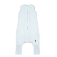 Sac de dormit, MimiNu, Premium, Cu picioruse, De iarna, Din bumbac interlock certificat Oeko Tex Standard 100, Cu fermoar, 1 - 2.5 ani, S, Soft Blue