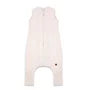 Sac de dormit, MimiNu, Premium, Cu picioruse, De iarna, Din bumbac interlock certificat Oeko Tex Standard 100, Cu fermoar, 1 - 2.5 ani, S, Soft Powder Pink