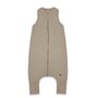 Sac de dormit, MimiNu, Premium, Cu picioruse, De iarna, Din bumbac interlock certificat Oeko Tex Standard 100, Cu fermoar, 2 - 6 ani, M, Soft Mocha - 1