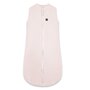 Sac de dormit, MimiNu, Premium, Din bumbac interlock, Materiale certificate Oeko Tex Standard 100, Cu fermoar, 3 - 12 luni, 2.5 Tog, Soft Powder Pink