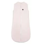 Sac de dormit, MimiNu, Premium, Din bumbac interlock, Materiale certificate Oeko Tex Standard 100, Cu fermoar, 3 - 12 luni, 2.5 Tog, Soft Powder Pink