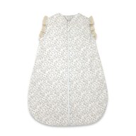 Sac de dormit, MimiNu, Premium, Pentru bebelusi, De iarna, Din bumbac certificat Oeko Tex Standard 100, Cu dantela si volan, 70 cm, 2.5 Tog, Meadow