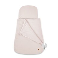 Sac de dormit multifunctional, MimiNu, Pentru patut, landou sau cosulet, Din bumbac interlock, Materiale certificate Oeko Tex Standard 100, Soft Powder Pink