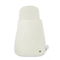 Sac de dormit multifunctional, MimiNu, Pentru patut, landou sau cosulet, Din bumbac interlock plin, Materiale certificate Oeko Tex Standard 100, Beige