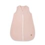 Sac de dormit, Qmini, Cu fermoar, Pentru bebelusi, De iarna, Din muselina dubla, 70 cm, Material certificat Oeko Tex Standard 100, Powder Pink - 1