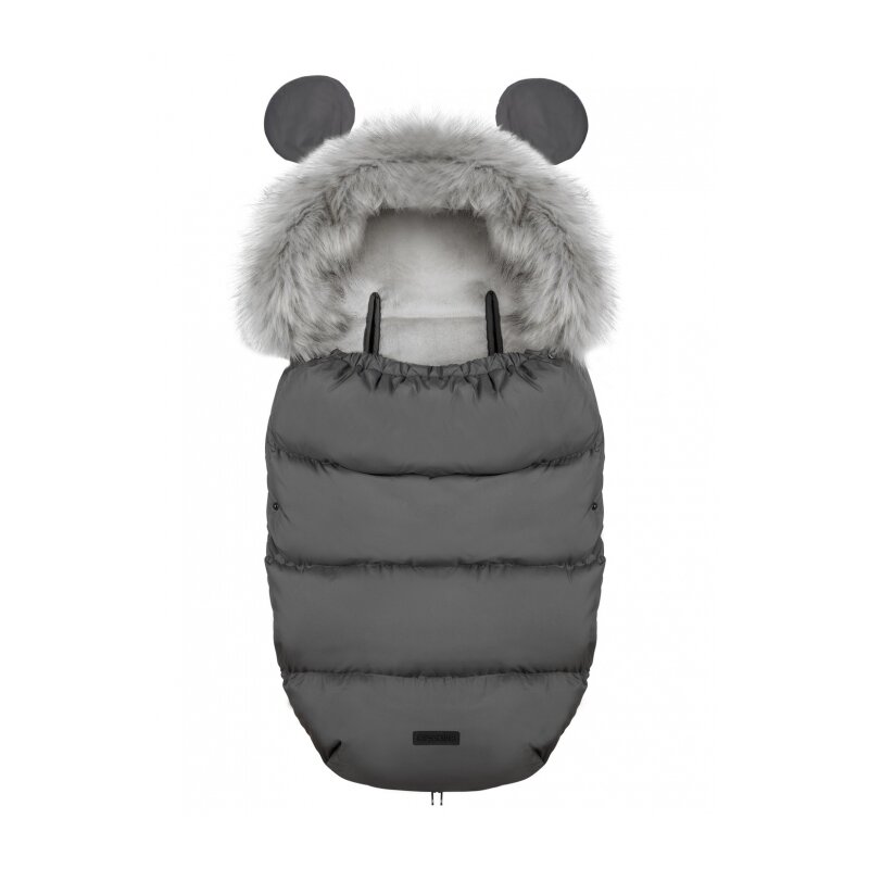 Ricokids - sac de dormit 95 x 48 cm elmi 720001 - gri inchis