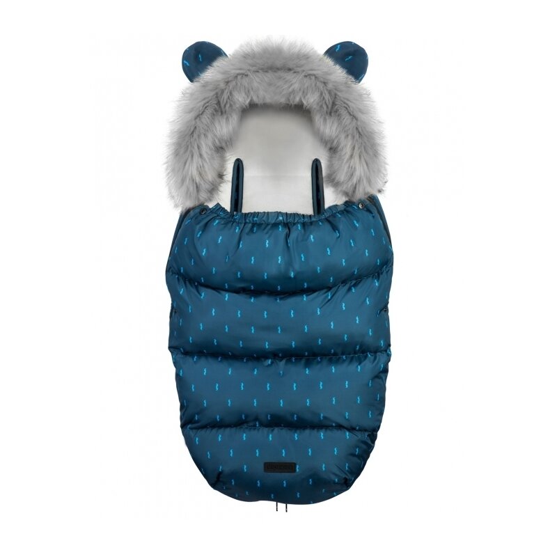 Ricokids - sac de dormit 95 x 48 cm elmi 720004 - bleumarin cu modele