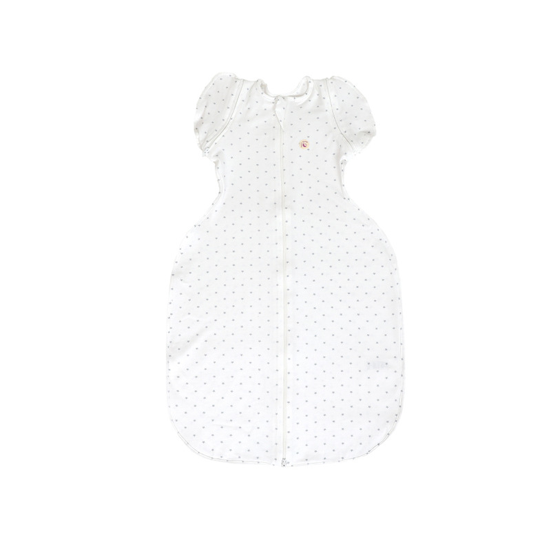 Sac de dormit swaddle first sleep star light, faza 2, pentru bebelusi 3-6 luni