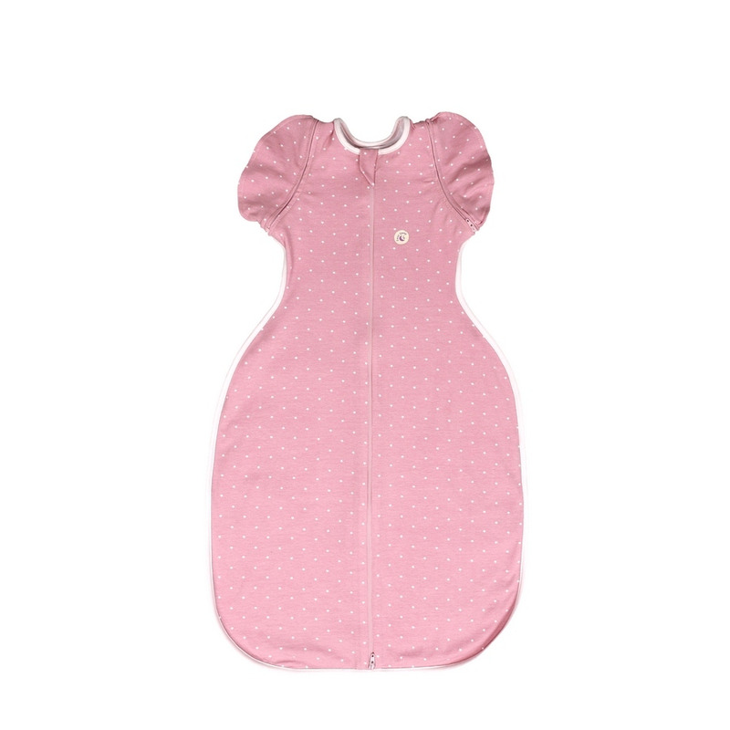 Sac de dormit swaddle first sleep sweet star, faza 2, pentru bebelusi 3-6 luni