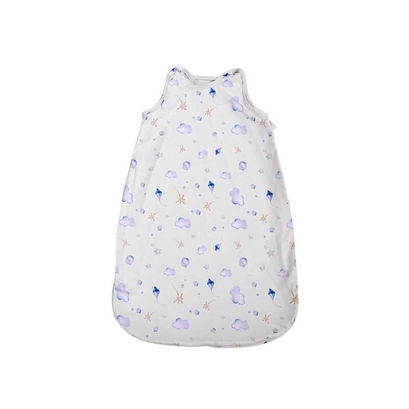 Lorelli - sac de dormit fara maneci , kites, pentru toamna/iarna, pentru copii cu inaltimea maxima de 85 cm, din bumbac, albastru