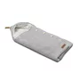 Sac de iarna cu gluga, Jane, Mims Plus, Pentru carucior si scoica auto, 88 x 43 cm, Inchidere cu nasturi si fermoar, Dim Grey - 2